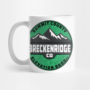 Ski Breckenridge Colorado Skiing Snowboard 2 Mug